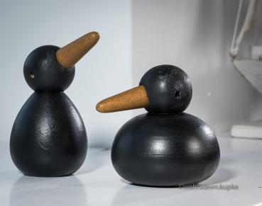 Relaxende Dänische Ente schwarz (10 cm)